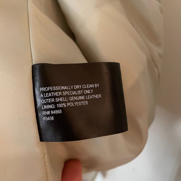 Bernardo Green Metallic Leather Blazer - Picture 5 of 7